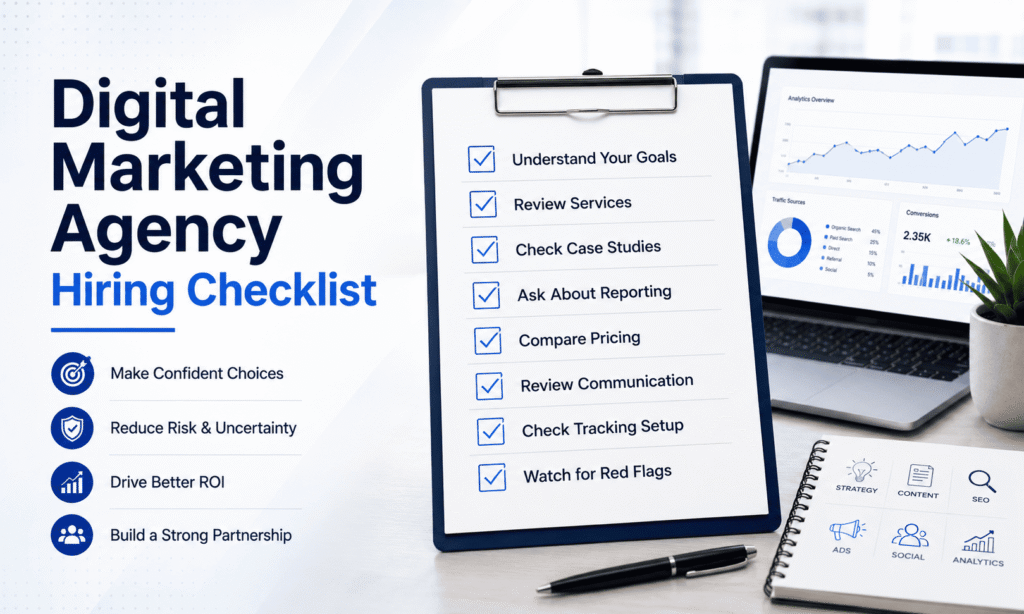 checklist for Choosing a markting Agency