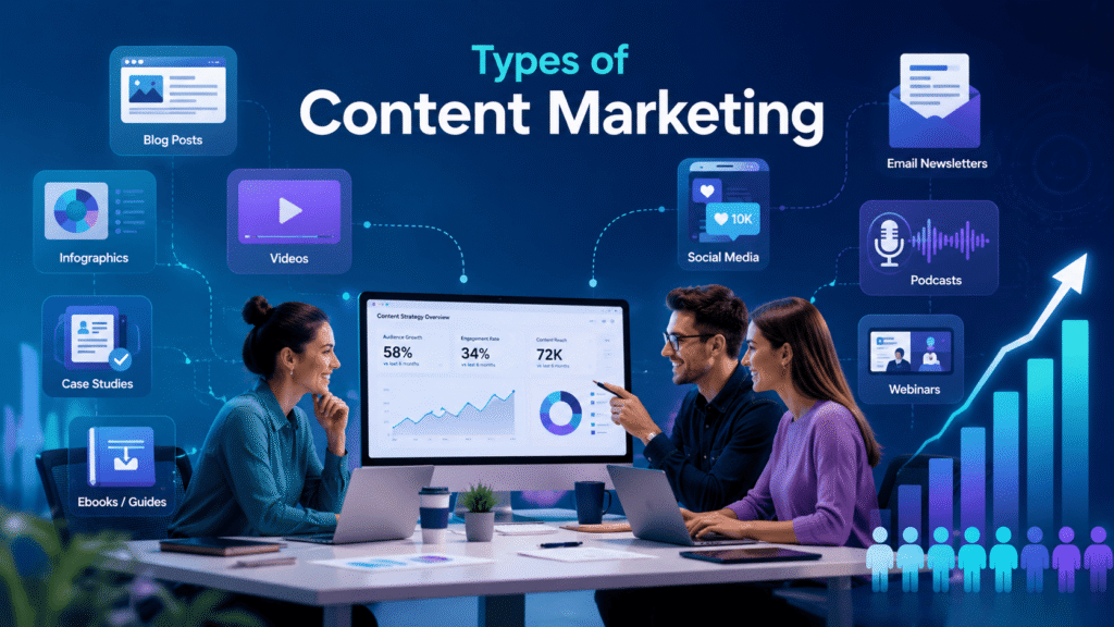 12 Types of Content Marketing to Grow Your Audience