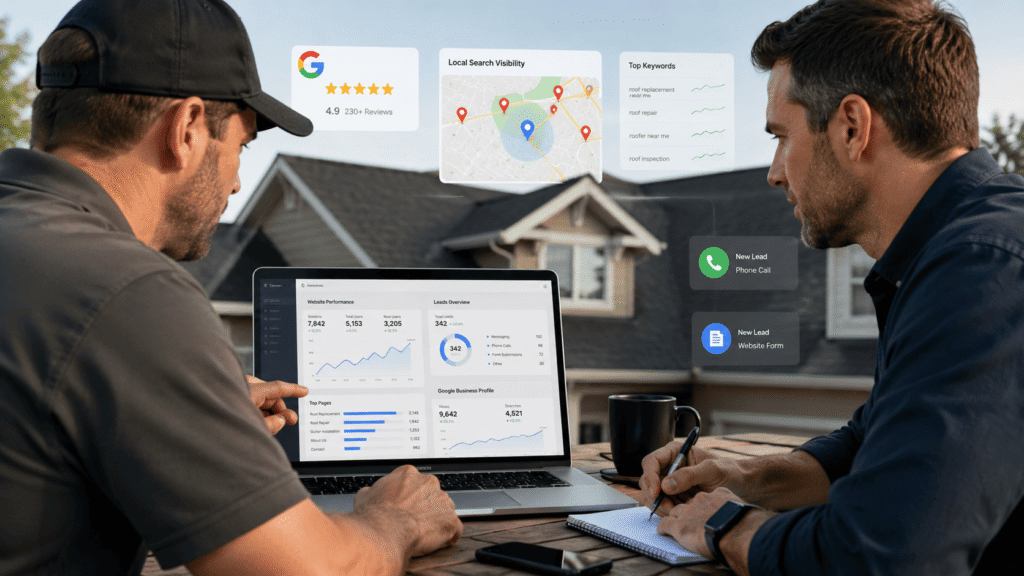 digital marketing for roofers