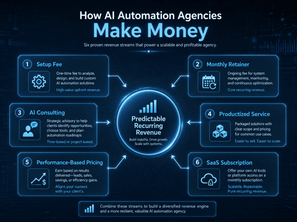 How an AI Automation Agency Makes Money