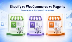 Shopify vs WooCommerce vs Magento E-commerce Platform Comparison